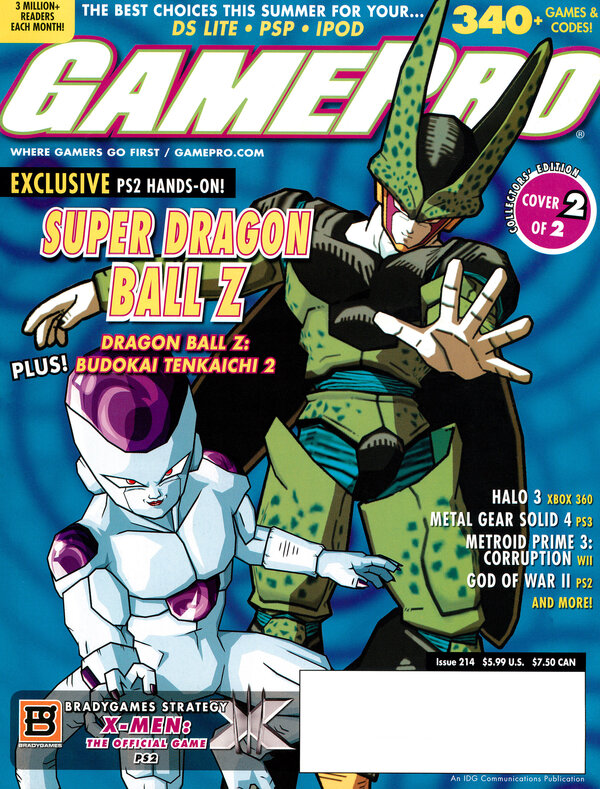 GamePro Issue 214 (July 2006) cover